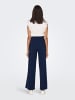 JACQUELINE de YONG Marlene Hose Schlupf Stoffhose GEGGO New Long Culotte Flare Pants in Navy