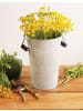 Esschert Design 2er-Set: Blumentopf in grau