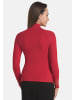 Teyli Langarm-Rollkragenpullover aus Viskose für Frauen Mila in rot