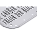 Mr. & Mrs. Panda Blechschild Axolotl Tanzen mit Spruch in Grau Pastell