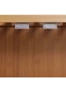 MCW Hochschrank B18 2 Türen 4 Regalböden Bambus MDF, Standard