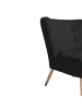 58 aufm Kessel SESSEL Kassi Bezug Flachgewebe Buche natur / schwarz
