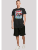 F4NT4STIC Long Cut T-Shirt Marvel Thor Asgard in schwarz