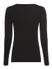 Laura Scott Spitzenshirt in schwarz