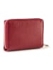 Esquire Alexandria Geldbörse RFID Schutz Leder 12.5 cm in rot