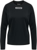 Hummel Hummel T-Shirt Hmlte Training Damen Dehnbarem Atmungsaktiv Feuchtigkeitsabsorbierenden in BLACK