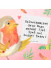 Mr. & Mrs. Panda Einladungskarte Spruch Alleine Reisen unternehm... in Weiß
