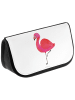 Mr. & Mrs. Panda Kosmetiktasche Flamingo Classic ohne Spruch in Weiß