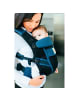 ERGObaby Cool Air Mesh Babytrage, 3 Tragepositionen in Blau