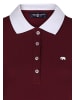 JIMMY SANDERS Polo Shirt Kurz Arm in Bordeaux