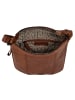 SPIKES & SPARROW Umhängetasche echt Leder in cognac