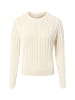 Marie Lund Pullover in ecru - 0001