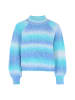 Usha Women Sweater in Blau Mehrfarbig