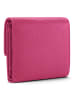 Lazarotti Bologna Leather Geldbörse Leder 12 cm hot pink