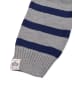 Band of Rascals Strick Kapuzenpullover " Bars " in blau