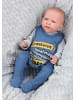 TupTam Unisex Baby Strampler mit Spruch in blau