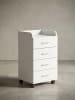 KADIMA DESIGN Rollcontainer WL5.748 40 x 70,5 x 33 cm , Schreibtisch-Container in Weiß