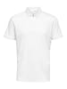 SELECTED HOMME Poloshirt 'Fave' in weiß