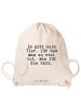 Mr. & Mrs. Panda zugbeutel Es gibt kein Tier,... mit Spruch in Creme