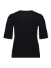 Betty Barclay Basic Shirt mit Knöpfen in Patch Black/Beige