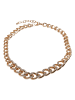 Urban Classics Urban Classics Unisex Comet Crystal Necklace in gold