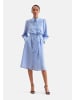 Seidensticker Kleid Regular in Mittelblau