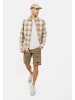 Camel Active Kariertes Langarmhemd aus Baumwolle in Beige