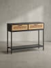 KADIMA DESIGN Konsolentisch 100x30x75 cm Design Anrichte Flur, Ablagetisch