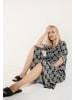 More & More Kleid in schwarz beige - 0001
