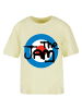 F4NT4STIC Everyday T-Shirt The Jam Band Classic Logo in softyellow