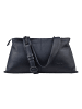 VLD VOi Leather Design 4Seasons Schultertasche Leder 33 cm blau