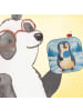 Mr. & Mrs. Panda Untersetzer Pinguin Lolli Design ohne Spruch in Weiß
