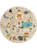 the carpet Kinderteppich Happy Life D in Beige