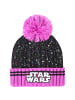 Cerda Bommelmütze Star Wars mit Glitzer 56 cm  in Schwarz