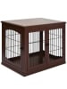 Pawhut Hundekäfig Braun L58,5 x B81 x H66 cm