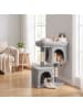 Feandrea Katzenbaum Clawfy in Hellgrau - (B)32 x (H)70 x (T)48 cm
