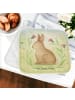 Mr. & Mrs. Panda Topflappen Hase Sitzen Design ohne Spruch in Weiß