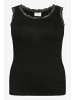 KAFFE curve Jerseytop KComia Tight fit in Black Deep