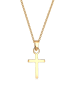 Elli Halskette 585 Gelbgold Kreuz in Gold