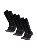 DANISH ENDURANCE Socken Classic Knee-High in schwarz