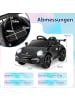COSTWAY Kinder Elektroauto Porsche 12V ab 3 Jahren in Schwarz