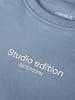 name it T-Shirt NKMBRODY S/S NREG TOP in ashley blue