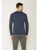 GreenBomb Longsleeve Basic in Marineblau