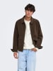 ONLY & SONS Jacke in Coffee Bean