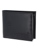 oxmox Leather Geldbörse RFID Schutz Leder 12 cm in schwarz-jumping jack 2.0