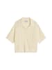 Marc O'Polo DENIM Strickpolo oversized in White Blush