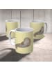 Mr. & Mrs. Panda Kaffeebecher Robbe Lachen ohne Spruch in Gelb Pastell