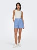 ONLY Legere Bermuda Shorts mit Nadelstreifen Design in Blau