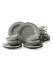 Seltmann Weiden 18-tlg. Teeservice Beat Color Glaze in Perlgrau