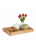 relaxdays Serviertablett in Natur - (B)55 x (H)5 x (T)35 cm